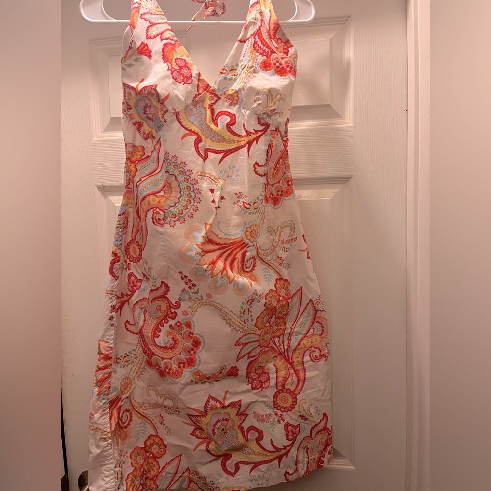 Tommy Hilfiger Paisley Halter dress
